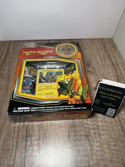 Pokemon TCG: Tapu Koko Pin Collection Box - New Factory Sealed | Santana Selects - Image 4