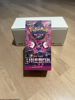 Pokemon Night Wanderer [sv6a] Booster Box (30 Packs) - Korean New & Sealed - Image 1