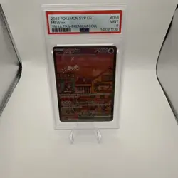 Mew ex 053 Sv: Scarlet & Violet Promo Cards Holo PSA 9 - Image 1