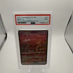 Mew ex 053 Sv: Scarlet & Violet Promo Cards Holo PSA 9 - Image 1