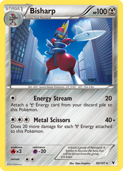 Bisharp 82/101 Rare Holo | Noble Victories | Pokemon Card - Image 1