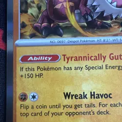 Tyrantrum MEP 066 Perfect Order Stamped Prerelease Pokemon TCG MEP 066 - Image 4