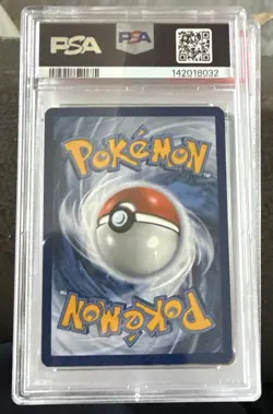 Vaporeon Vmax Pokemon Swsh Black Star Promo SWSH182 PSA 8 - Image 2