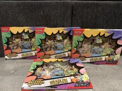 4 sealed Pokemon Mega Evolution Ascended Heroes Deluxe Pin Collection Box Lot - Image 1