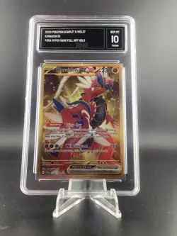Pokemon Koraidon EX 254/198 Scarlet & Violet Hyper Rare GMA 10 Gem Mint - Image 1