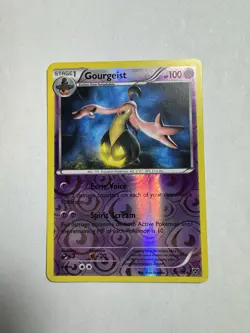 Gourgeist XY Base Set 57/146 LP REVERSE Holo Pokemon TCG - Image 1