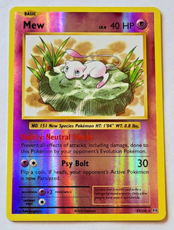 Pokemon TCG: Mew Evolutions #53/108 Reverse Holo Near Mint (NM) - Image 1