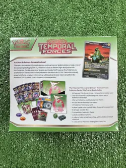 Pokemon TCG: Temporal Forces Pokemon Center Elite Trainer Box Iron Leaves READ✅ - Image 2