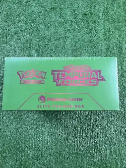 Pokemon TCG: Temporal Forces Pokemon Center Elite Trainer Box Iron Leaves READ✅ - Image 5