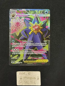 Pokemon Perfect Order - Mega Starmie Ex - 102/088 - Full Art Rare - MINT - Image 1