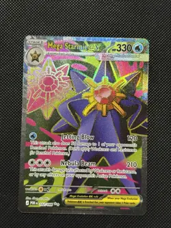 Pokemon Perfect Order - Mega Starmie Ex - 102/088 - Full Art Rare - MINT - Image 2
