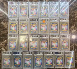 Pokemon 25th Anniversary Japanese Promos Complete Set PSA 10 Gem Mint - Image 2