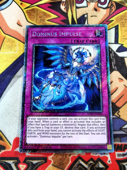 Dominus Impulse ra05-en080 (NEW) Platinum-Secret Rare Yu-Gi-Oh! - Image 1
