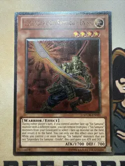 STOR-EN021 Legendary Six Samurai - Enishi Ultimate Rare Unlimited YuGiOh NM EU - Image 2