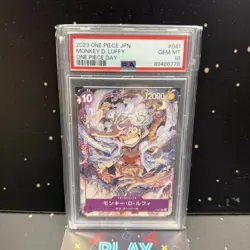 INSERZIONE PRIVATA MONKEY D LUFFY ONE PIECE DAY P-041 PSA 10 GEM MINT - Image 2
