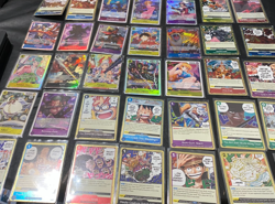 One Piece CCG trading cards lot of 34 O-Nami Lilith Kouzuki Hiyori Aramaki + - Image 1