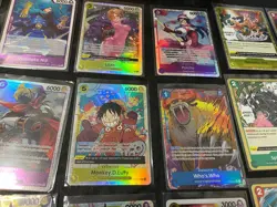 One Piece CCG trading cards lot of 34 O-Nami Lilith Kouzuki Hiyori Aramaki + - Image 5
