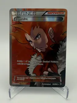 Lysandre (104 Full Art) Ultra Rare XY - Flashfire 104/106 LP+/NM Pokemon Card - Image 3
