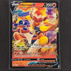 Infernape V - SWSH252 - Black Star Promo - Sword & Shield - Pokemon Card - NM/M - Image 1