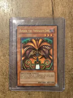 Exodia the Forbiden One LOB-K124 Yu-Gi-Oh Card Unlimited, Near Mint Condition - Image 1