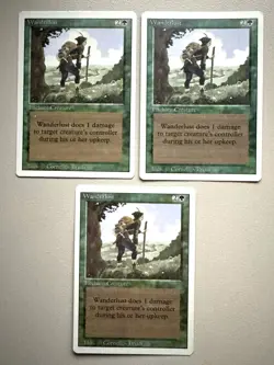 Wanderlust 3er Set- MTG - REVISED (3rd) - ENGLISCH - ©1994 NM/M Uncommon - Image 1