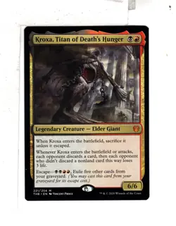 MTG SkeenAB Kroxa Titan of Death's Hunger from Theros Beyond Death. NM. - Image 1