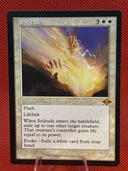 Solitude (Retro Frame) 3 MTG NM - Modern Horizons 2 - Image 1