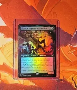 Lluwen, Imperfect Naturalist (Extended Art FOIL) - Lorwyn Eclipsed MTG - NM - Image 1