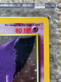 Pokemon TCG Gengar Fossil Holo Card 5/62 Unlimited Rare - Image 5