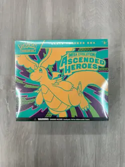 Pokemon TCG Ascended Heroes Elite Trainer Box ETB Factory Sealed Brand New Box - Image 1