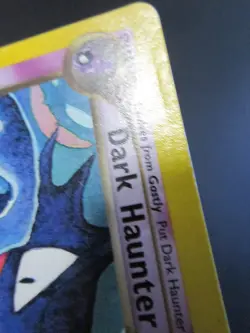 DARK HAUNTER POKEMON CARD 36/105 NEO DESTINY NON HOLO MP DMG - Image 3