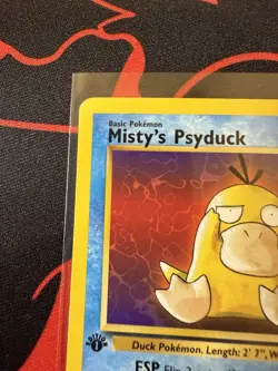 Misty’s Psyduck 1st Edition Gym Challenges Pokemon - Image 3