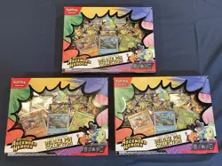 Pokemon TCG Ascended Heroes First Partners Deluxe Pin Collection Box Lot of 3 - Image 1