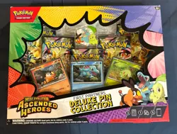 Pokemon TCG Ascended Heroes First Partners Deluxe Pin Collection Box Lot of 3 - Image 3
