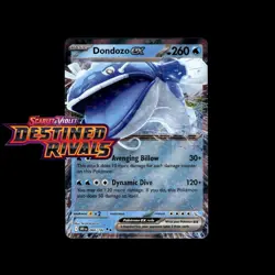 Pokemon TCG Dondozo ex 066/182 | Destined Rivals | Double Rare | NM - Image 1