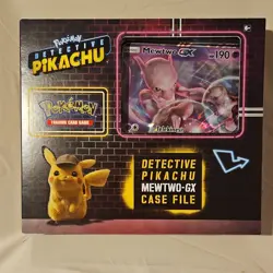 Pokemon Detective Pikachu Mewtwo-GX Case File Box Promo Collectors Edition - Image 1