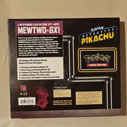 Pokemon Detective Pikachu Mewtwo-GX Case File Box Promo Collectors Edition - Image 3