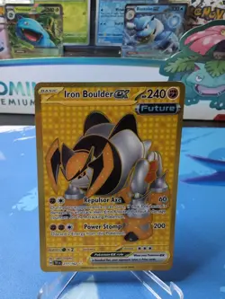 Holofoil - Iron Boulder ex - 217/162 - 217/162 / NM / English Pokemon TCG - Image 1