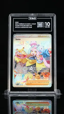 2023 Pokemon PAL EN Iono Special Illustration Rare #269 - TAG 10 - Image 1