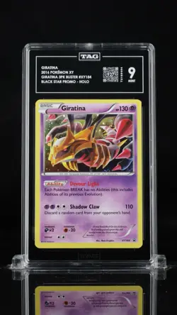 2016 Pokemon XY Black Star Promo #XY184 Giratina Holo TAG 9 Mint - LOW POP - Image 1