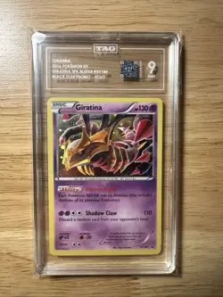 2016 Pokemon XY Black Star Promo #XY184 Giratina Holo TAG 9 Mint - LOW POP - Image 4