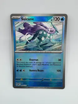 Suicune 24/131 Masterball Reverse Holo – Pokemon Prismatic Evolutions – NM/M - Image 1