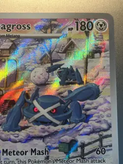 Pokemon TCG Metagross 178/162 Sv05: Temporal Forces Illustration Rare - Image 2