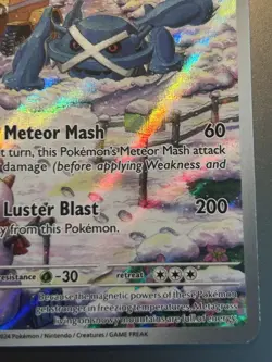 Pokemon TCG Metagross 178/162 Sv05: Temporal Forces Illustration Rare - Image 5