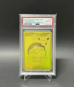 Pokemon Poke Ball SWSH146 SWSH: Sword & Shield Promo Full Art Holo PSA 10 2021 - Image 1