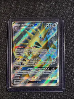 Pokemon TCG Tyranitar GX 203/214 Lost Thunder (PLEASE SEE PHOTOS) - Image 1