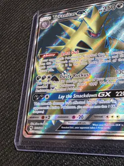 Pokemon TCG Tyranitar GX 203/214 Lost Thunder (PLEASE SEE PHOTOS) - Image 3