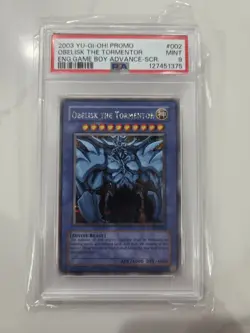 Obelisk the Tormentor (Secret Rare) GBI-002 Yu-Gi-Oh! PSA 9 - Image 1