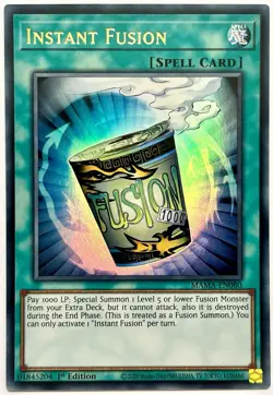 MAMA-EN080 Instant Fusion - Ultra Rare 1st Edition Near Mint YuGiOh - Image 1