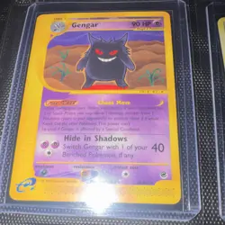 Pokemon Gengar 048/165 Expedition Base Set Rare Stage 2 Card 90 HP - Image 1